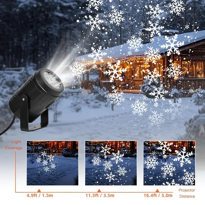 Snowflake Projector Lights Christmas Decoration