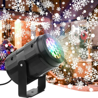 Snowflake Projector Lights Christmas Decoration