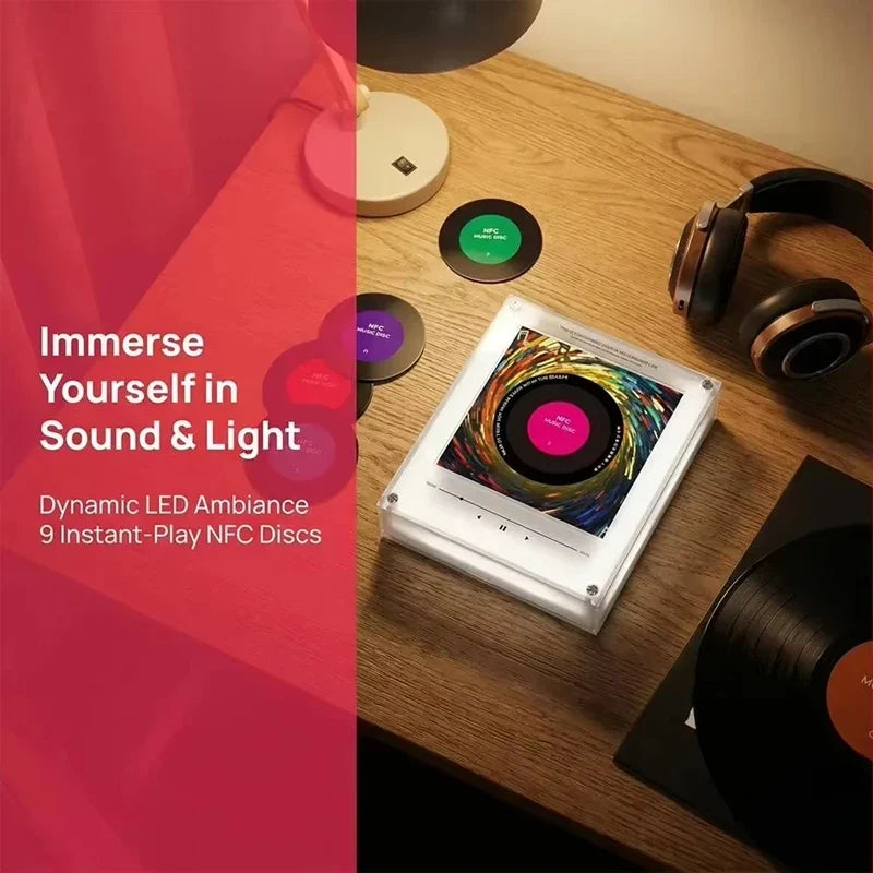 NFC Song Fridge Magnet Lamp Touch Play Music