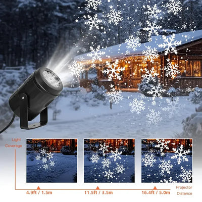 Snowflake Projector Lights Christmas Decoration