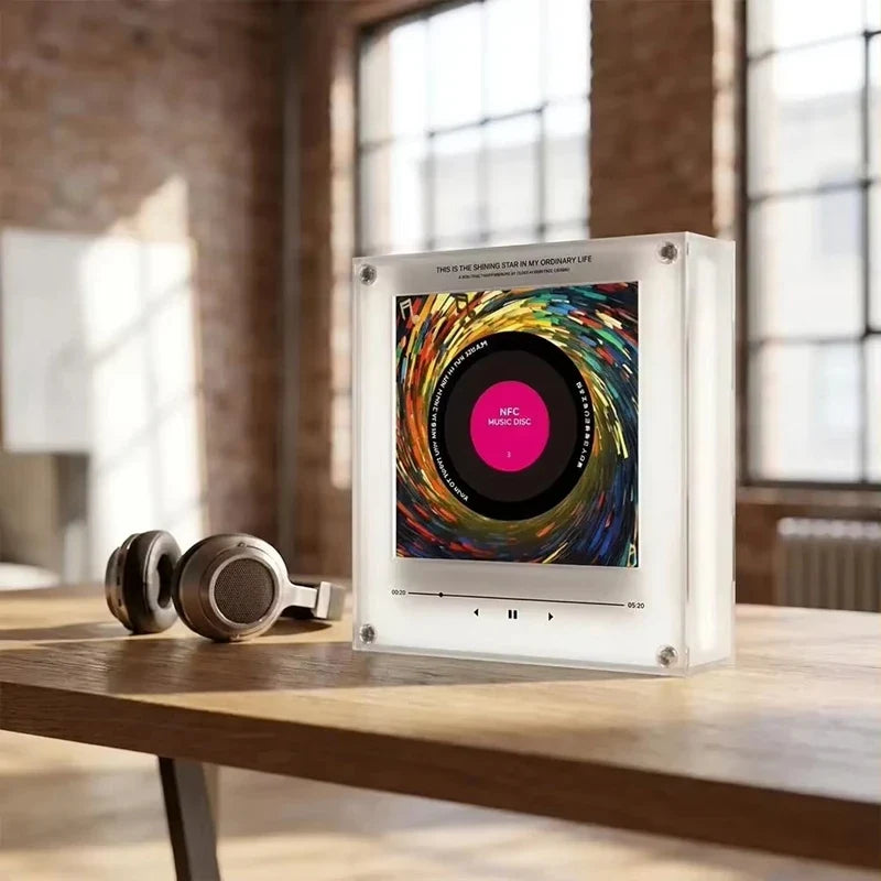 NFC Song Fridge Magnet Lamp Touch Play Music