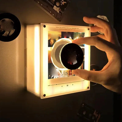NFC Song Fridge Magnet Lamp Touch Play Music