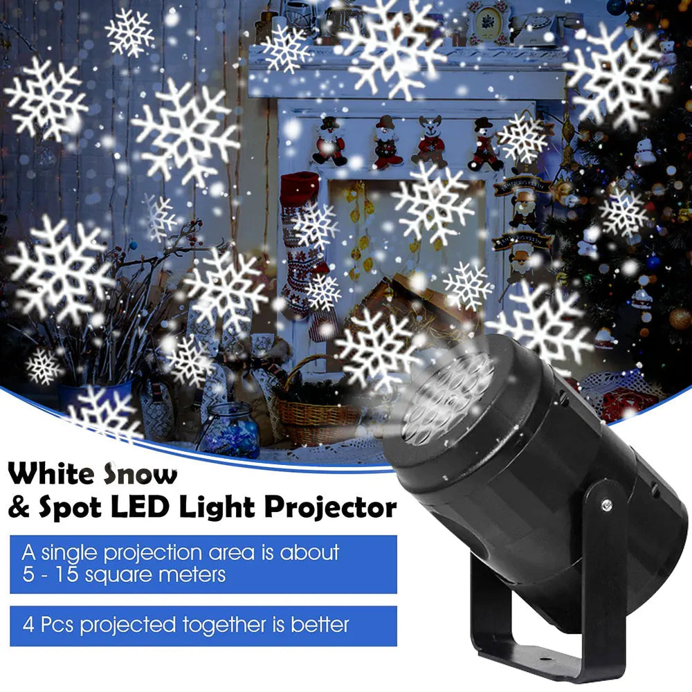 Snowflake Projector Lights Christmas Decoration